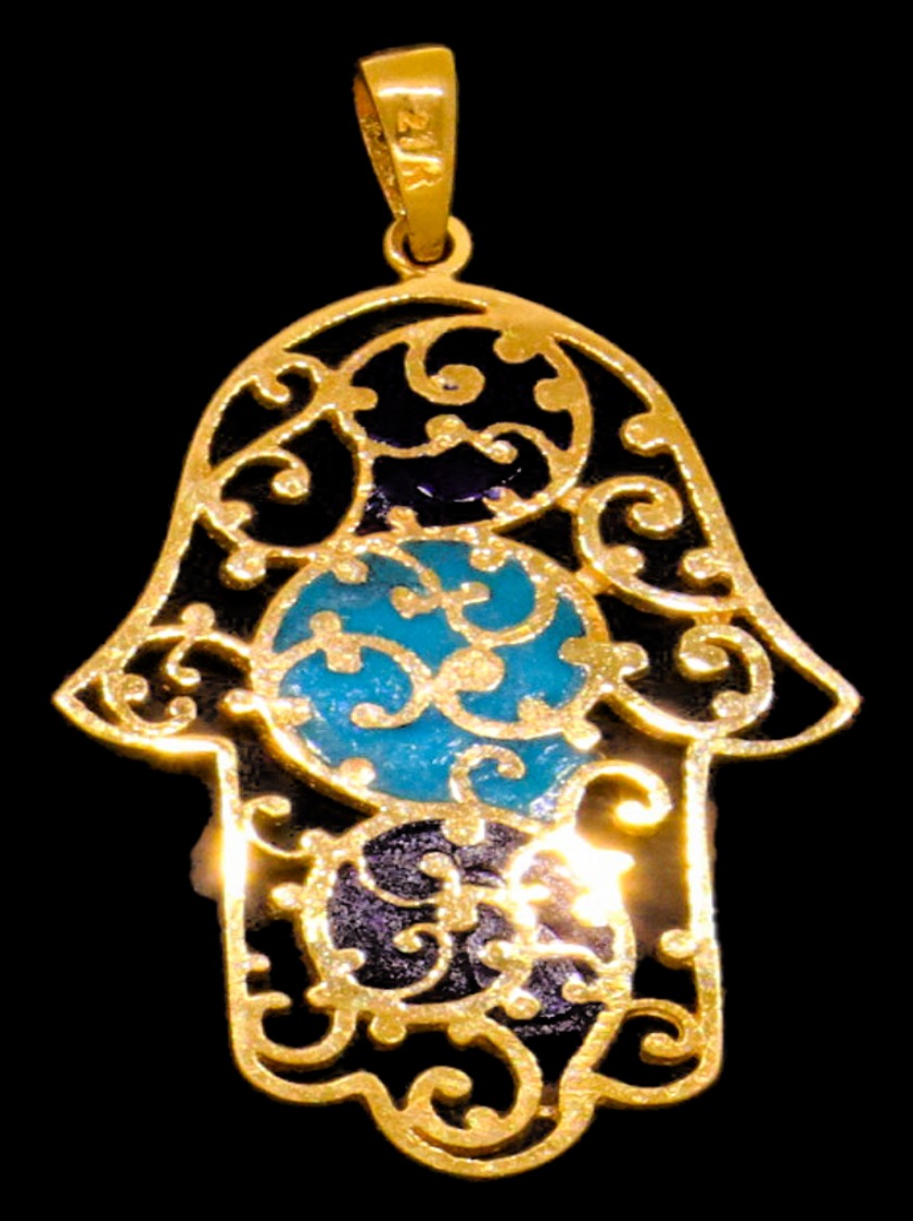 21K Gold Pendant